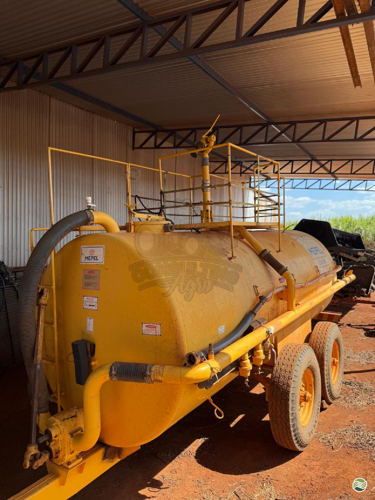 IMPLEMENTOS AGRICOLAS CARRETA TANQUE TANQUE 8500 LITROS Consulting Agro ITUVERAVA SÃO PAULO SP